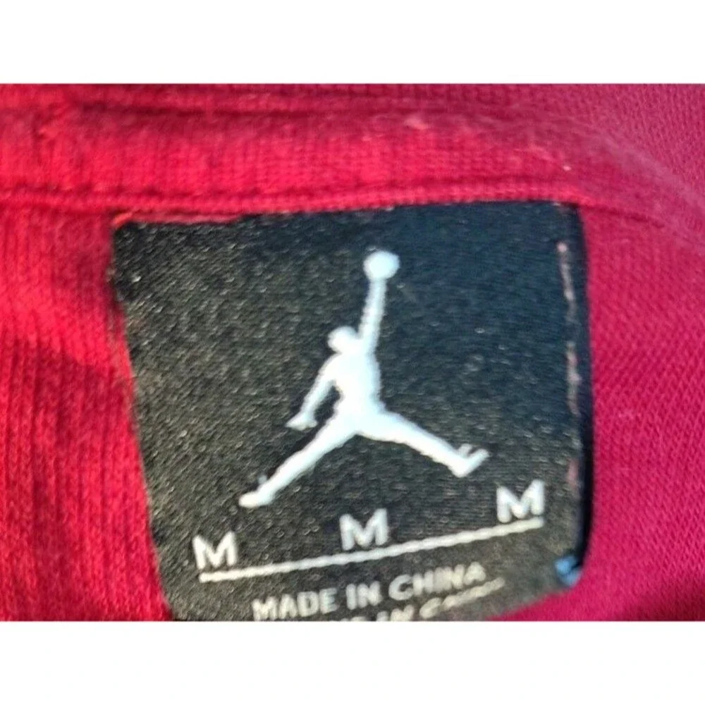Jordan Jumpman Graphic Crew Medium Sweatshirt Red Black Retro